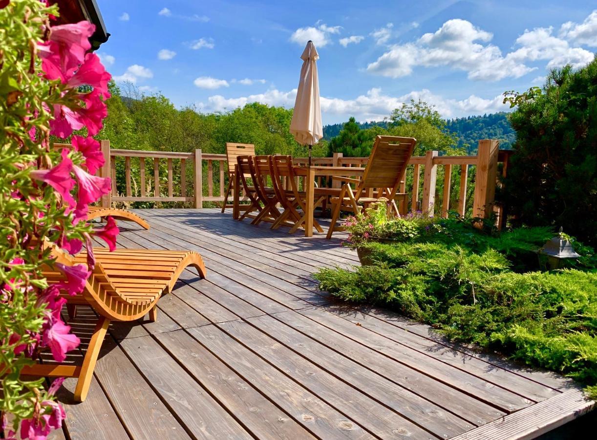 Lesne Uroczysko Vila Cisna Exterior foto